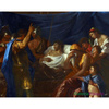 "Śmierć Germanika" - Nicolas Poussin