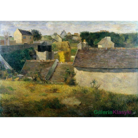 "Domy w Vaugirard" - Paul Gauguin