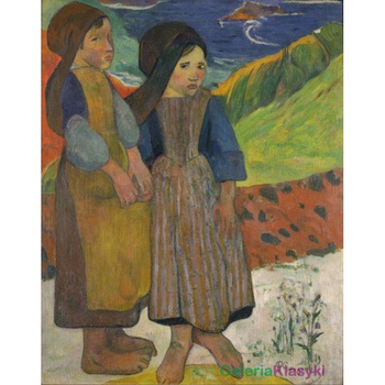 "Dwie Bretanki nad morzem" - Paul Gauguin
