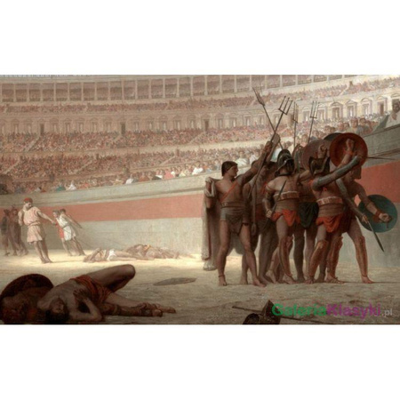 "Ave Cezar! Idący na śmierć pozdrawiają cię" - Jean-Leone Gerome