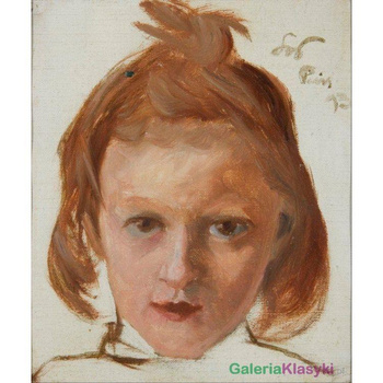 Głowa dziewczynki - Stanisław Wyspiański