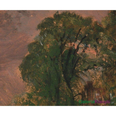 "Widok w Hampstead podczas sztormowej pogody" - John Constable