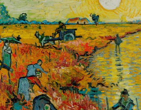 Czerwona winnica - Vincent van Gogh