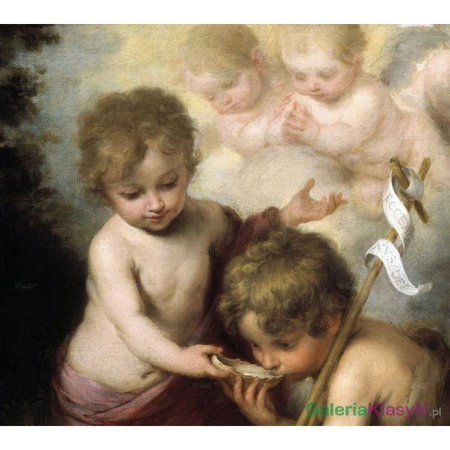 "The Holy Children with a Shell" - Bartolomé Esteban Murillo
