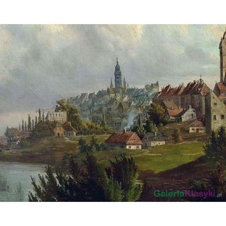 Widok na Nowe i Stare Miasto od północy - Wojciech Gerson