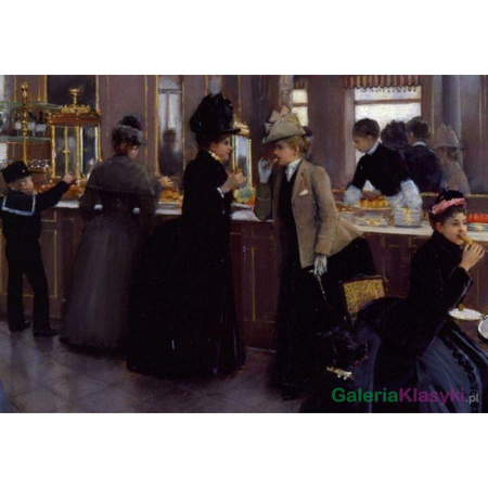 "Ciastkarnia na Polach Elizejskich" - Jean Beraud