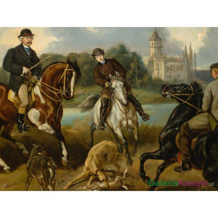 Polowanie w Radziejowicach - Juliusz Kossak