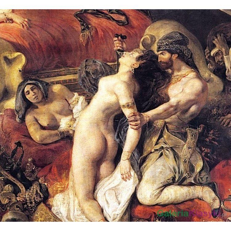 Śmierć Sardanapala - Eugene Delacroix