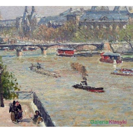 "Luwr, wiosna" - Camille Pissarro