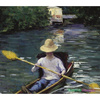 "Kajak na rzece Yerres" - Gustave Caillebotte