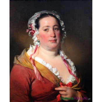 Portret pani Plach - Friedrich von Amerling