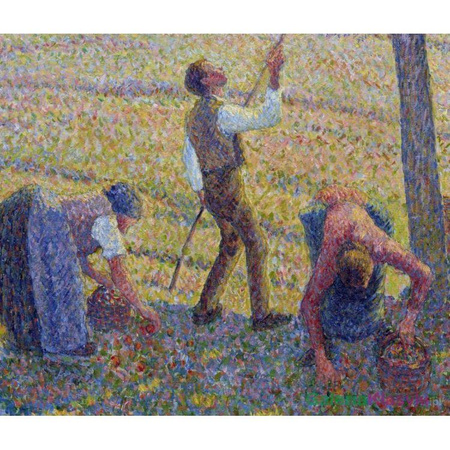 "Zbiór jabłek w Eragny" - Camille Pissarro