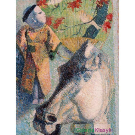"Martwa natura z głową konia" - Paul Gauguin