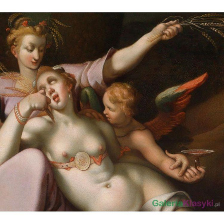 "Sine Baccho et Cenere friget Venus" - Abraham Bloemaert