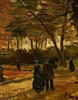 Ludzie spacerujący po paryskim parku - Vincent van Gogh