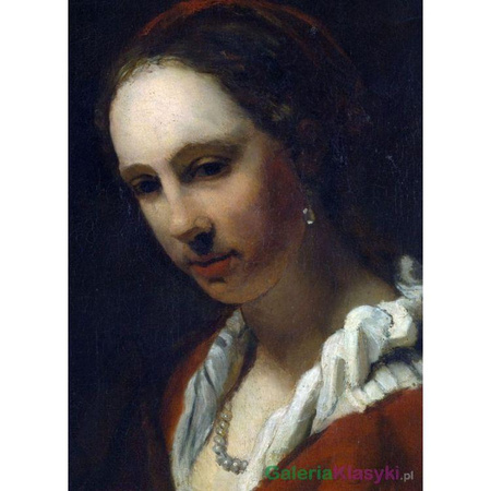 "Młoda kobieta ze sznurem pereł" - Willem Drost