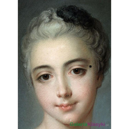 "Portret młodej kobiety" - Francois Boucher