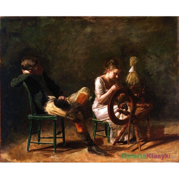 Reprodukcja obrazu: Zaloty - Thomas Eakins