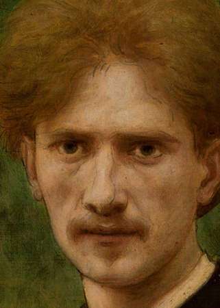 Portret Ignacego Jana Paderewskiego 1889 - Louis Frédéric Schützenberger