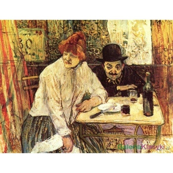 A la mie - Henri de Toulouse-Lautrec