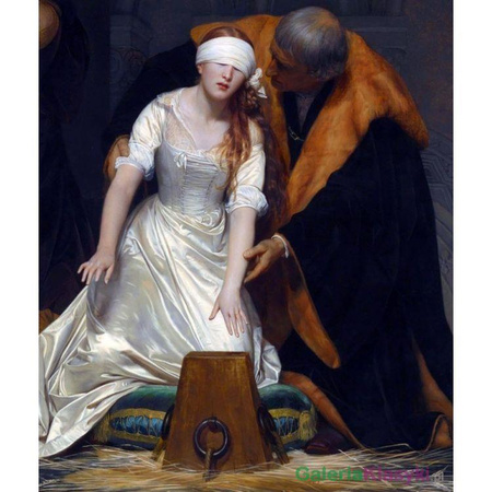 Ścięcie Lady Jane Grey - Paul Delaroche