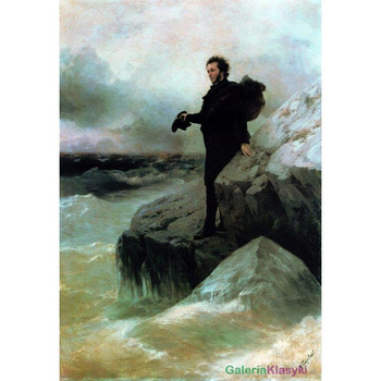 Pożegnanie Puszkina z morzem - Iwan Ajwazowski