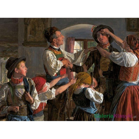 Pożegnanie poborowego - Ferdinand Georg Waldmuller