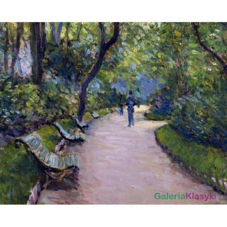 "Park w Monceau" - Gustave Caillebotte