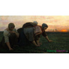 Reprodukcja obrazu: Pielenie - Jules Breton