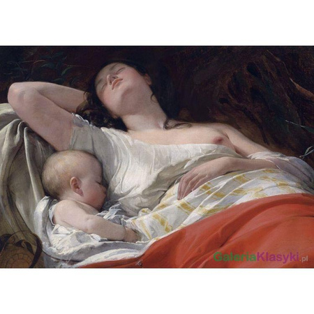 "Podczas snu" - Friedrich von Amerling