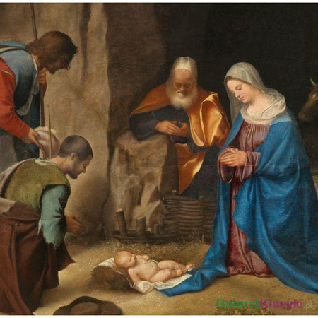Reprodukcja obrazu: Pokłon pasterzy - Giorgione