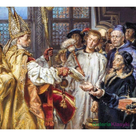 Założenie Akademii Lubrańskiego w Poznaniu - Jan Matejko