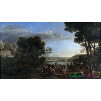 "Kult złotego cielca" - Claude Lorrain