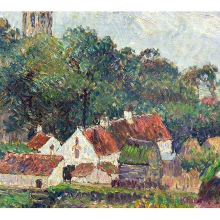 Wieś Knocke - Camille Pissarro