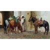 Niewolnik trzymający konie - Jean-Leon Gerome