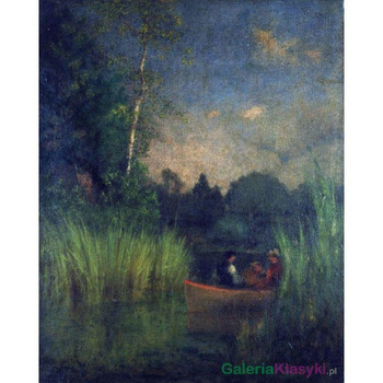 Zmierzch w zaroślach - George Inness