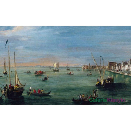 "Widok na Canal Giudecca i Zattere" - Francesco Guardi