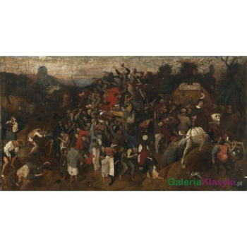 Reprodukcja obrazu: Wino w Dniu Świętego Marcina - Pieter Brueghel