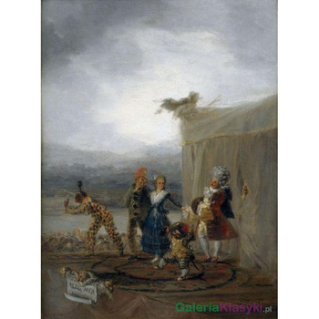 "Uliczni komicy" - Francisco Goya