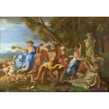 "A Bacchanalian Revel before a statue of Pan" - Nicolas Poussin