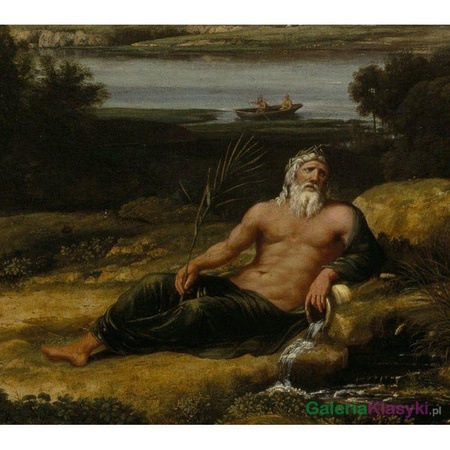 Krajobraz z Apollem i muzami - Claude Lorrain