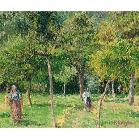 "Sad owocowy w Eragny" - Camille Pissarro