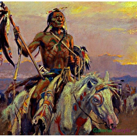 Reprodukcja obrazu: Szaman - Charles Marion Russell