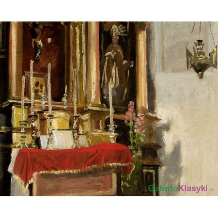 Ołtarz w kościele na Woli - Wojciech Kossak