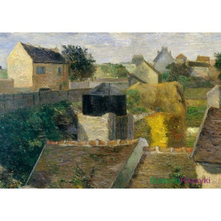 "Domy w Vaugirard" - Paul Gauguin