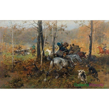 Polowanie - Józef Brandt
