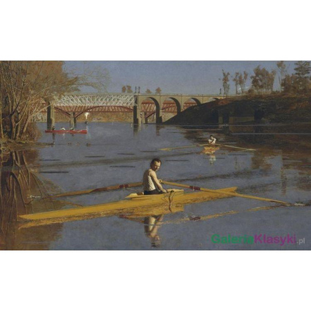 Max Schmitt in a Single Scull - Thomas Eakins