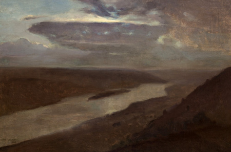 "DniesDniestr nocątr w nocy" Józefa Chełmońskiego – Reprodukcja