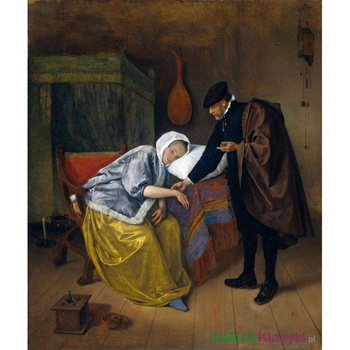Chora kobieta - Jan Steen