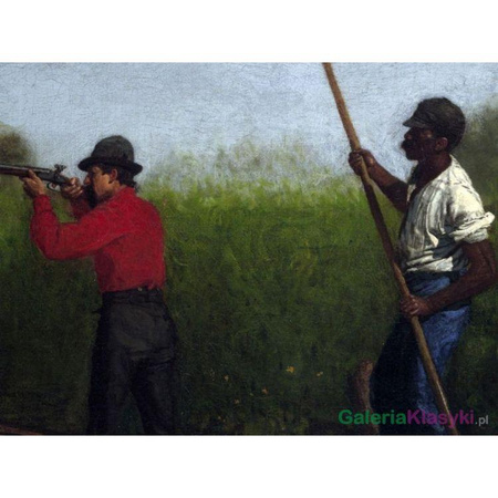 "Rail Shooting" - Thomas Eakins